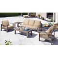 Aluminium Frame Patio Garden Furniture Dining Set